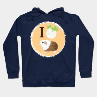 I Love Guinea Pigs II Hoodie